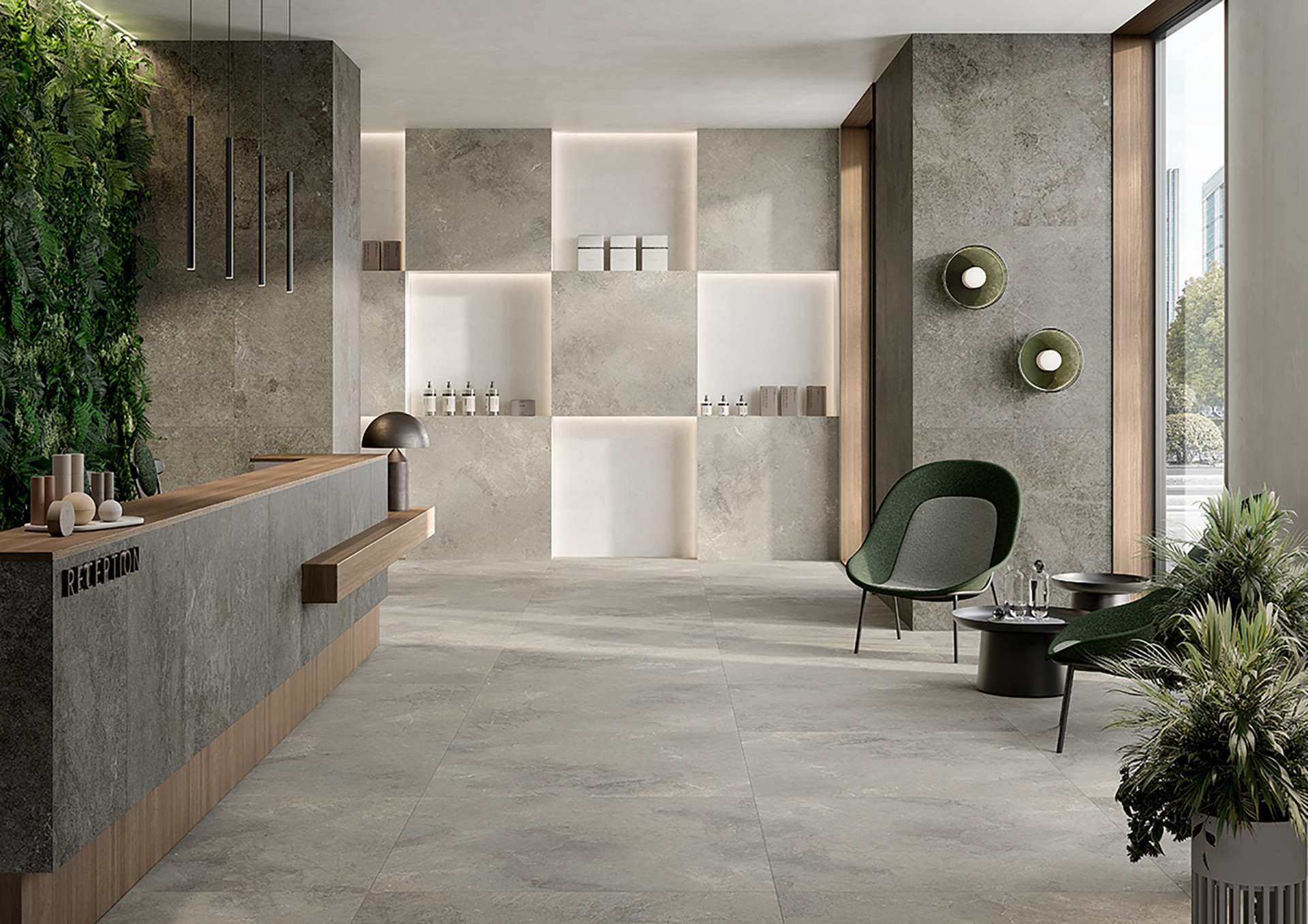 Rak BALTICO tegel 60X60 - Grijs mat - Afbeelding 2